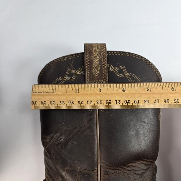 Ariat ATS Womens Western Boots Size 7.5 B Leather Cowboy Riding Classic - Picture 10 of 16